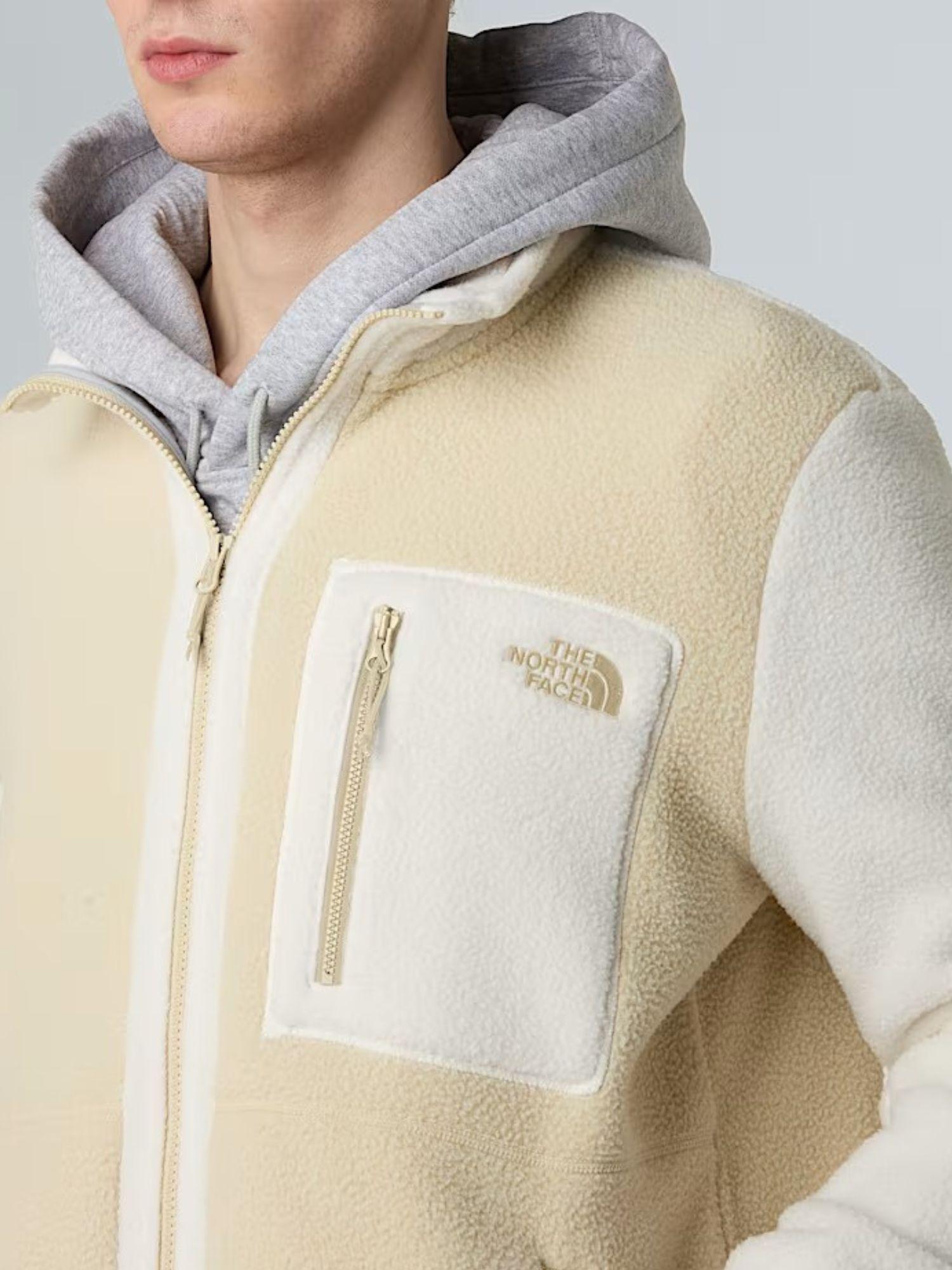 The North Face Giacca in pile Yumiori con cerniera integrale Uomo Gravel White Dune Gravel NF0A883R FR0 THE NORTH FACE