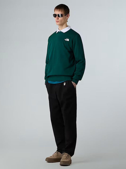 The North Face Felpa Uomo Simple Dome Verde Caccia