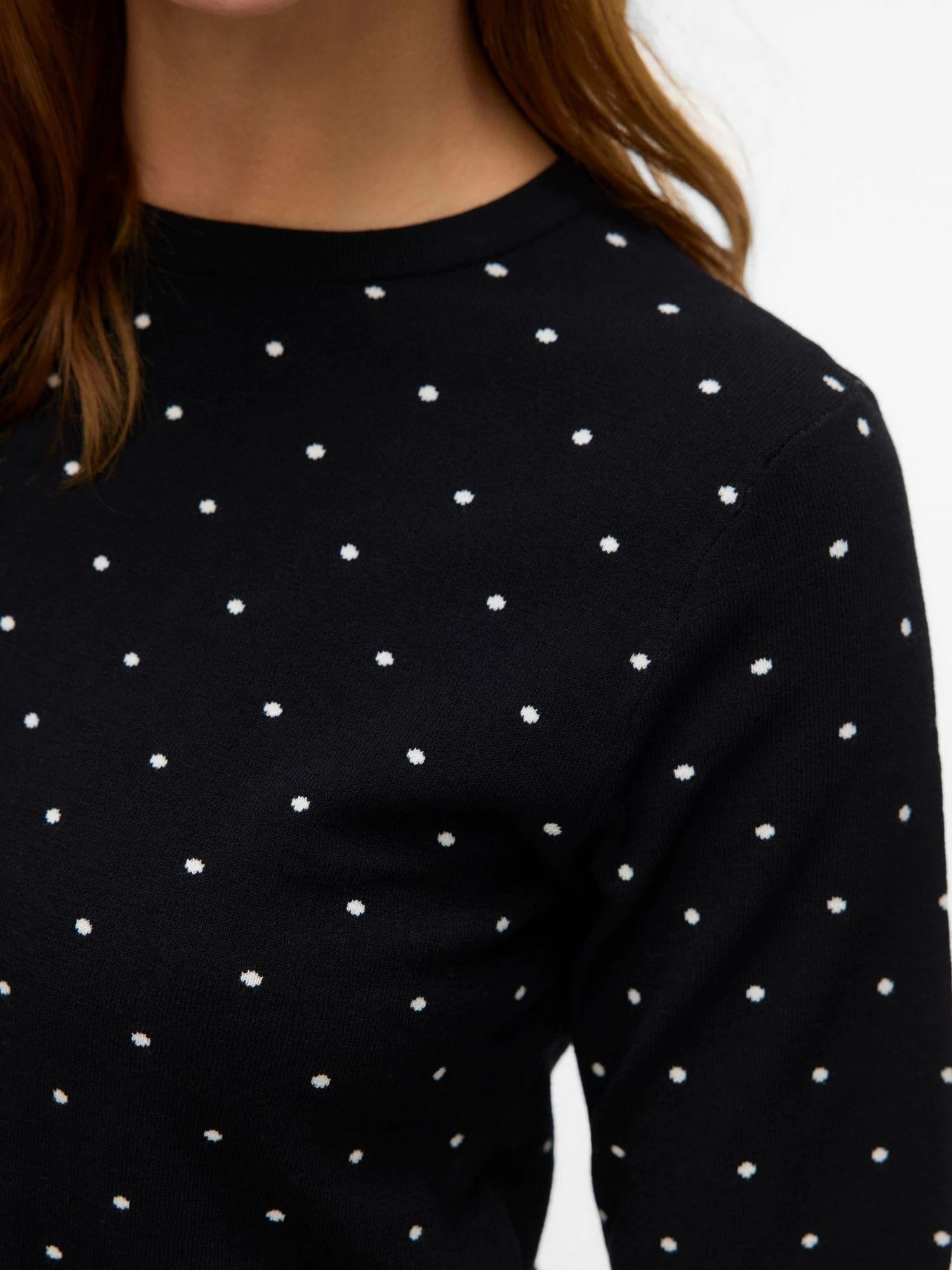 Vero Moda VMSABA Pullover Donna Nero 10330835 Black VERO MODA