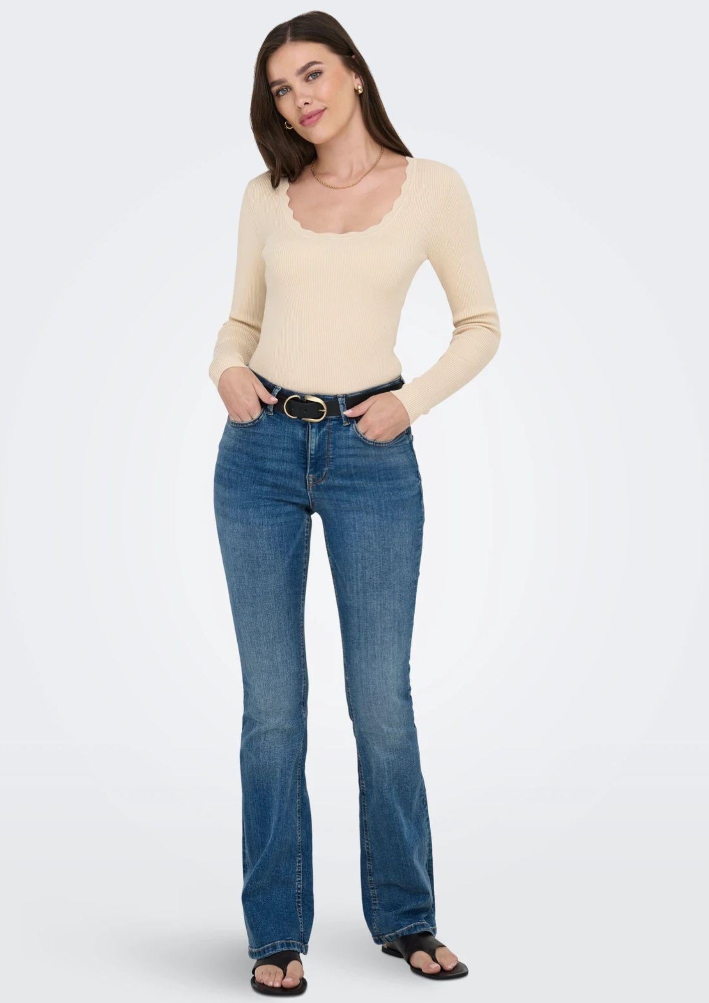 Jacqueline De Yong Pullover Donna Nanna Beige 15355459 Birch JACQUELINE DE YONG