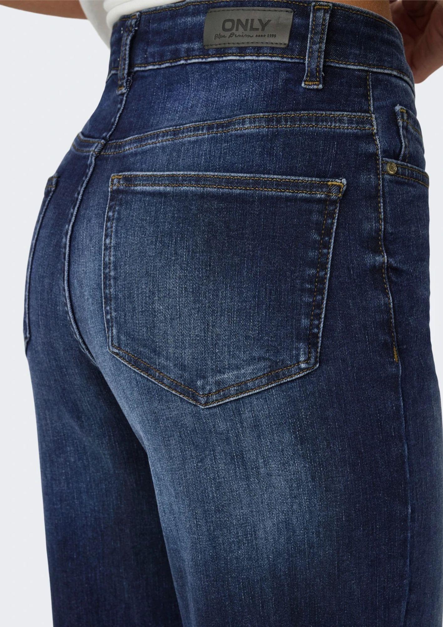 Jeans Donna Only Onlmadison Dark Blu Denim 15318405 Dark Blue Denim ONLY