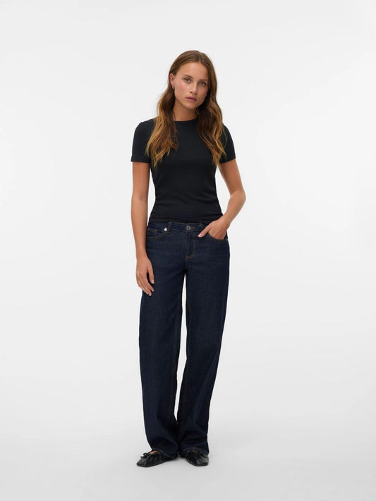 Vero Moda AWIRWINA Top Donna Nero 10329978 Black VERO MODA