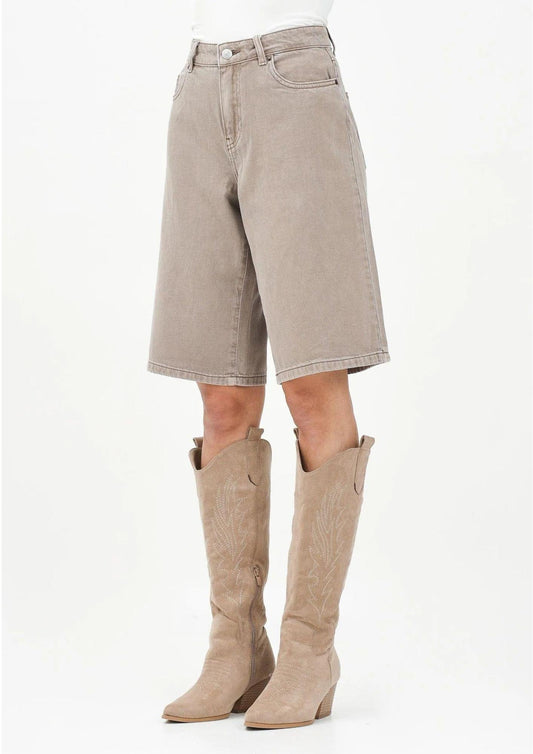 Bermuda Donna Grigio Talpa