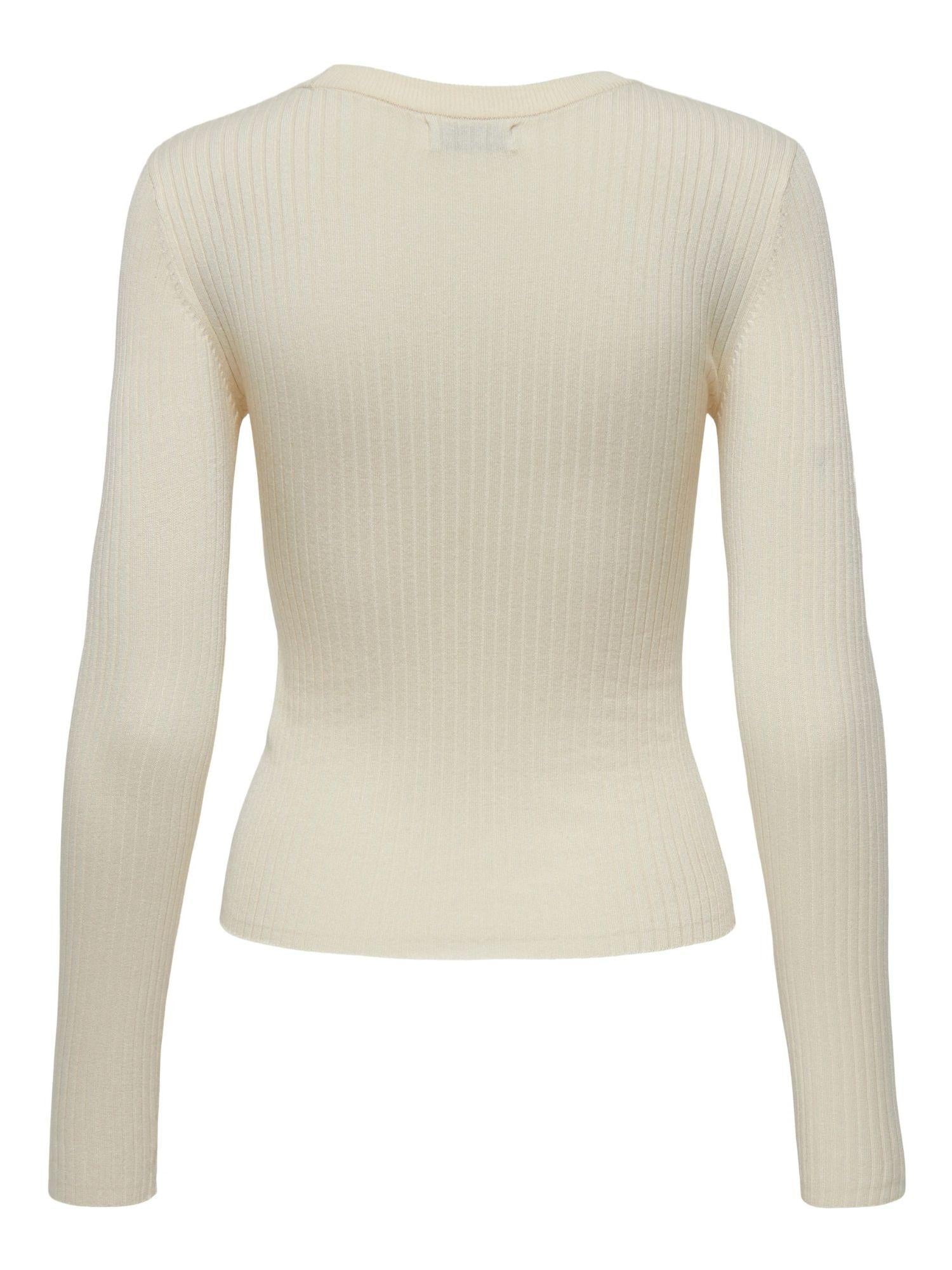 Jacqueline De Yong JDYPLUM Pullover Donna Bianco Eggnog 15277223 Eggnog JACQUELINE DE YONG