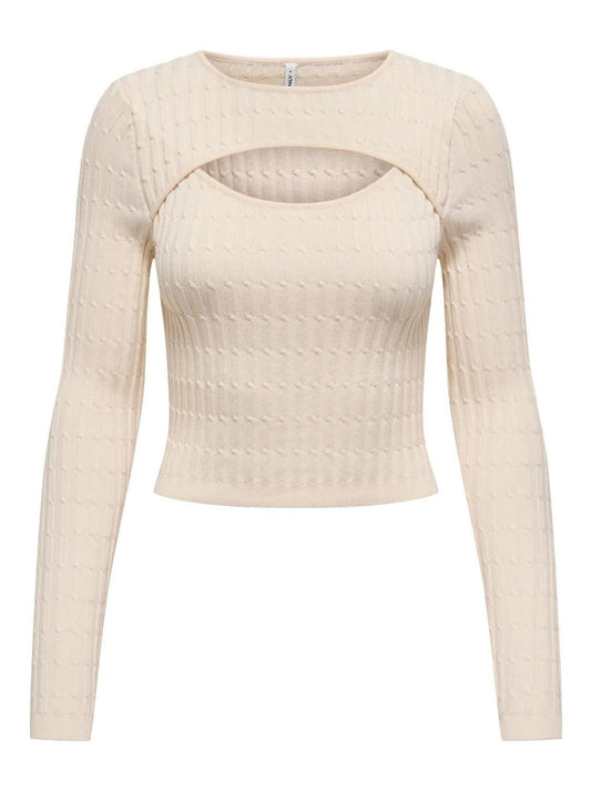 Top Donna Bianco Antico