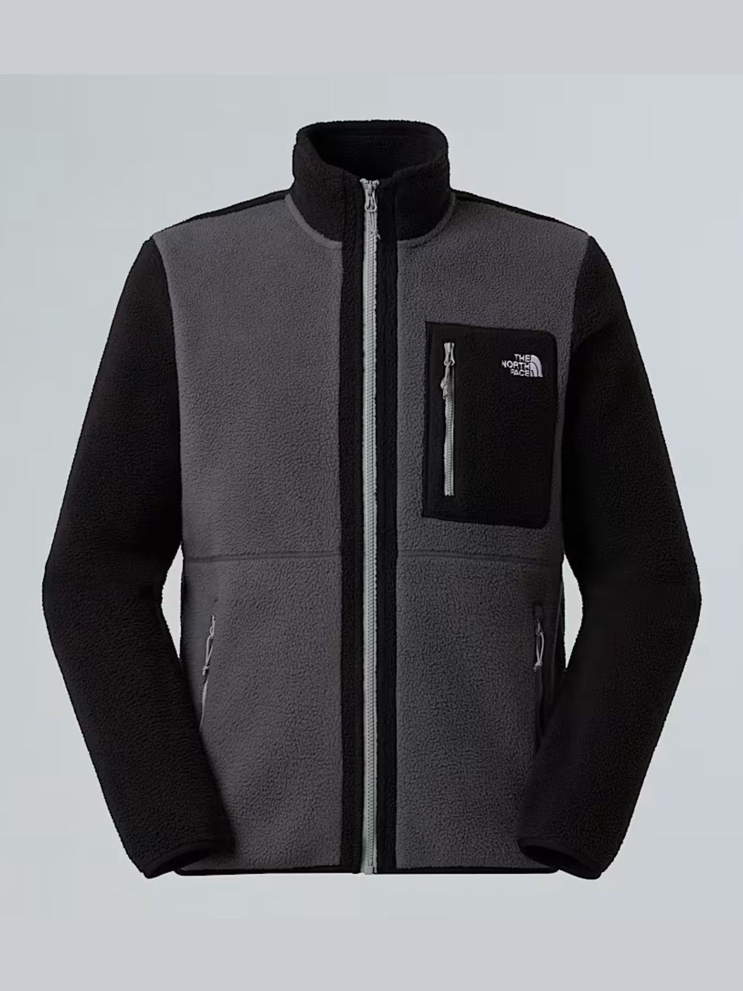 The North Face Giacca in pile Yumiori con cerniera integrale Uomo Anthracite Grey TNF Black Monument Grey NF0A883R WVO THE NORTH FACE