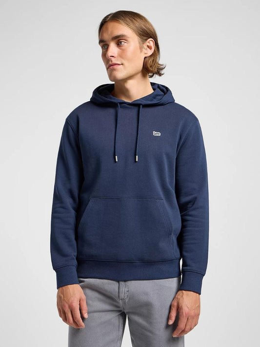 Felpa con cappuccio Plain Felpa Uomo Blu
