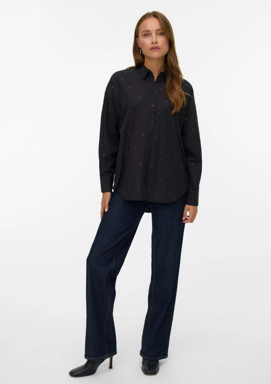 Fanni Women's Black Shirt