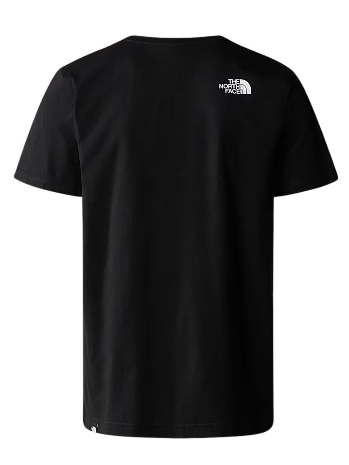 The North Face T-Shirt Simple Dome Uomo TNF Black NF0A87NG JK3 THE NORTH FACE
