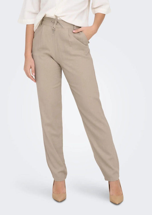 Pantalone Donna Beige