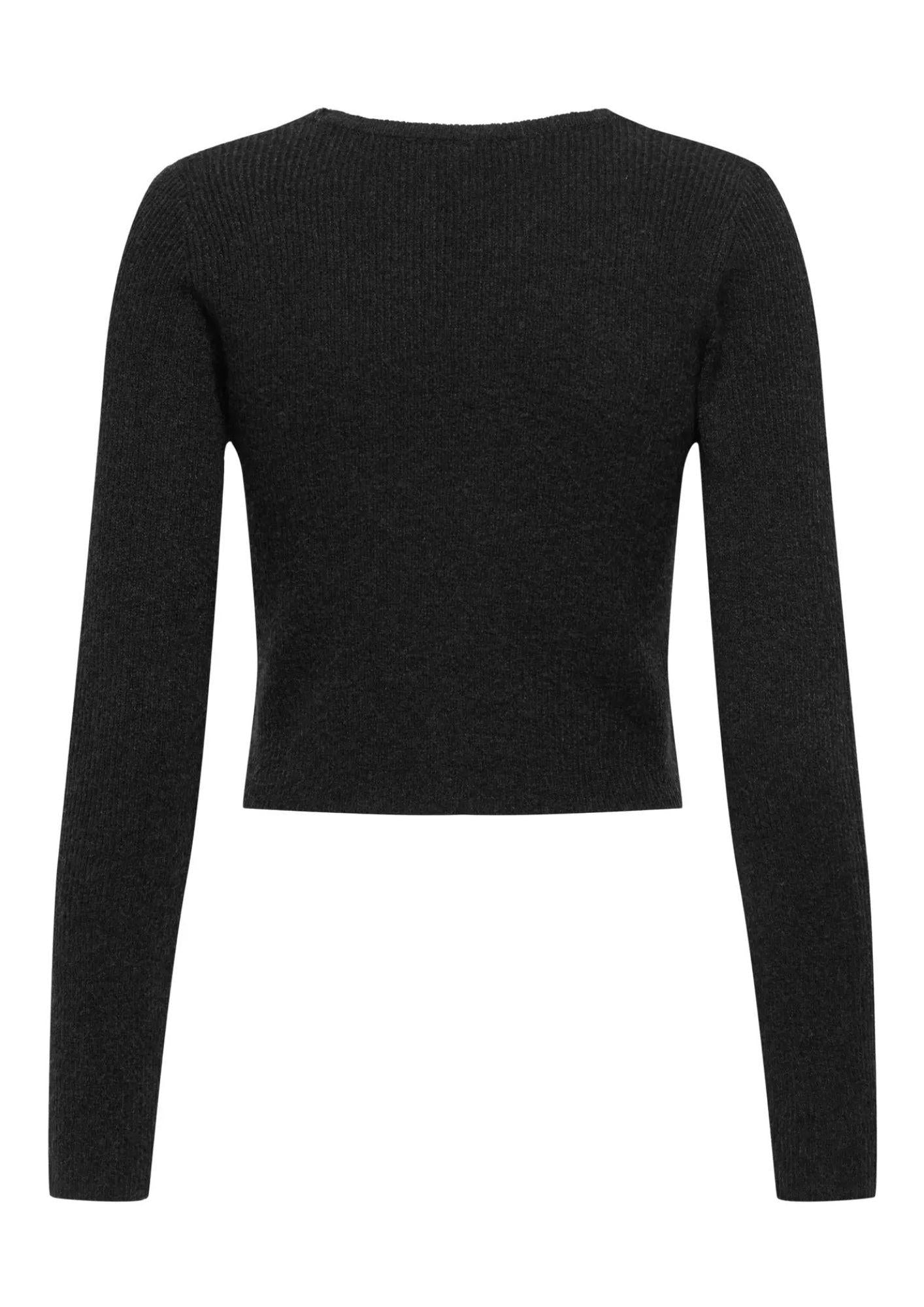 Pullover Donna Only Rica Grigio scuro 15349137 Dark Grey Melange ONLY