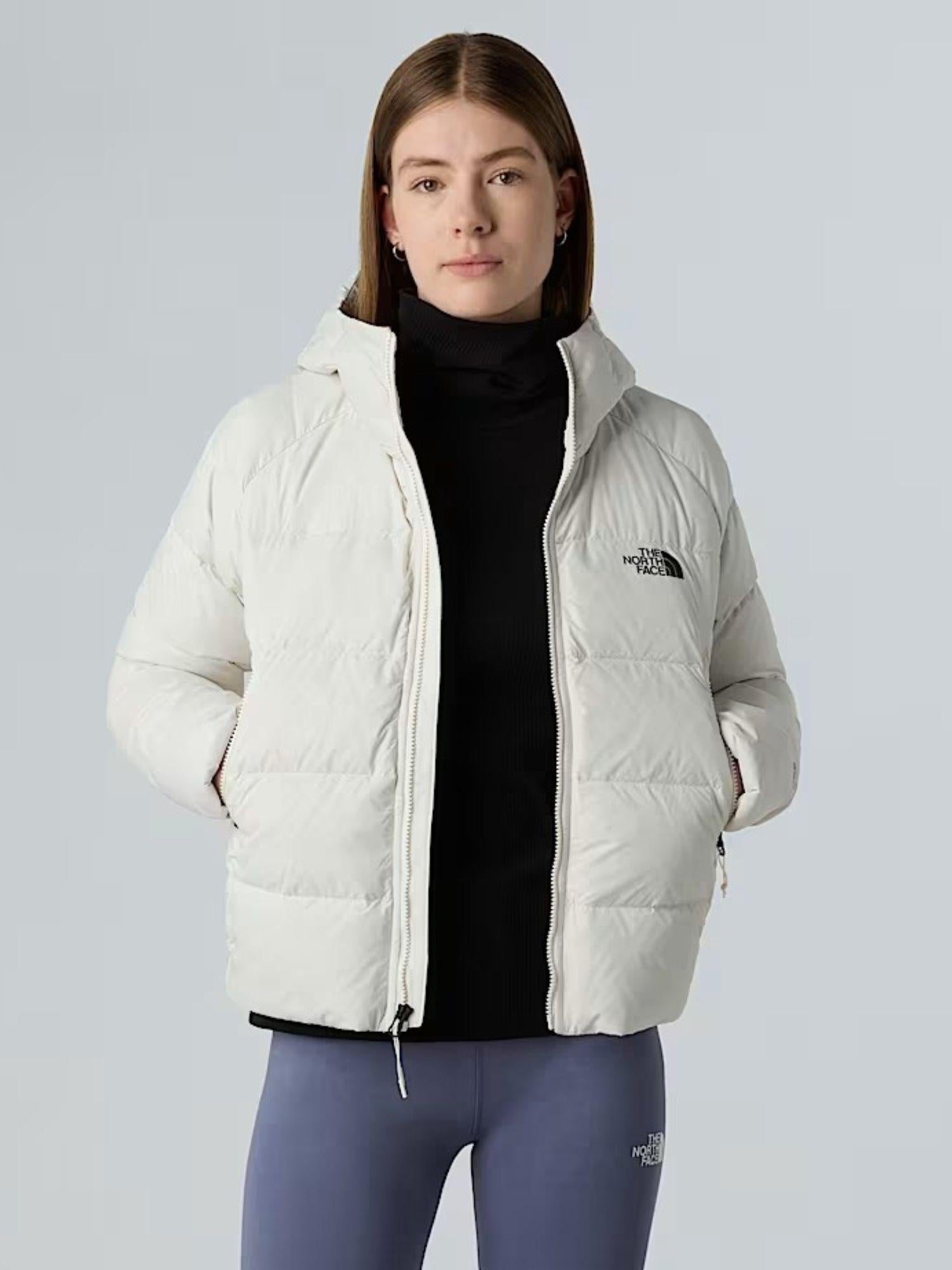 The North Face Giacca in piumino con cappuccio Hyalite Donna White Dune NF0A8E75 QLI THE NORTH FACE
