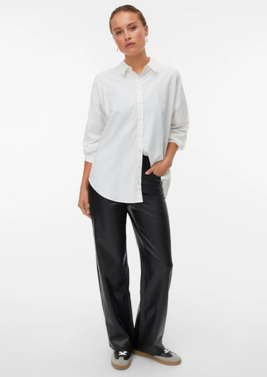 Vero Moda Pantalone Tessa Nero
