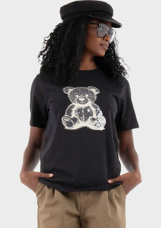 T-Shirt Donna Bibbi Nera
