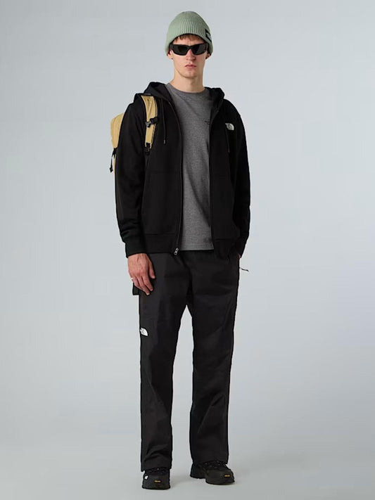 Men's Simple Dome Full-Zip Hoodie TNF Black