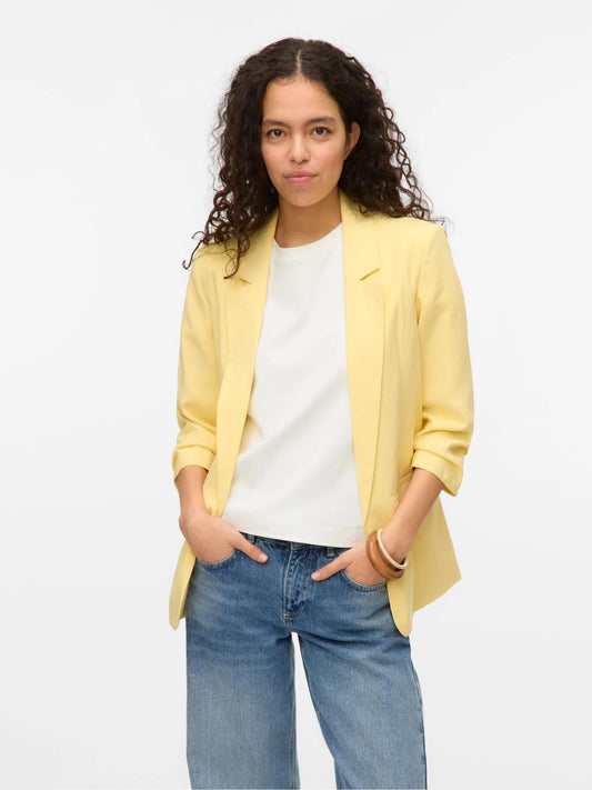 Blazer Donna Pale Banana