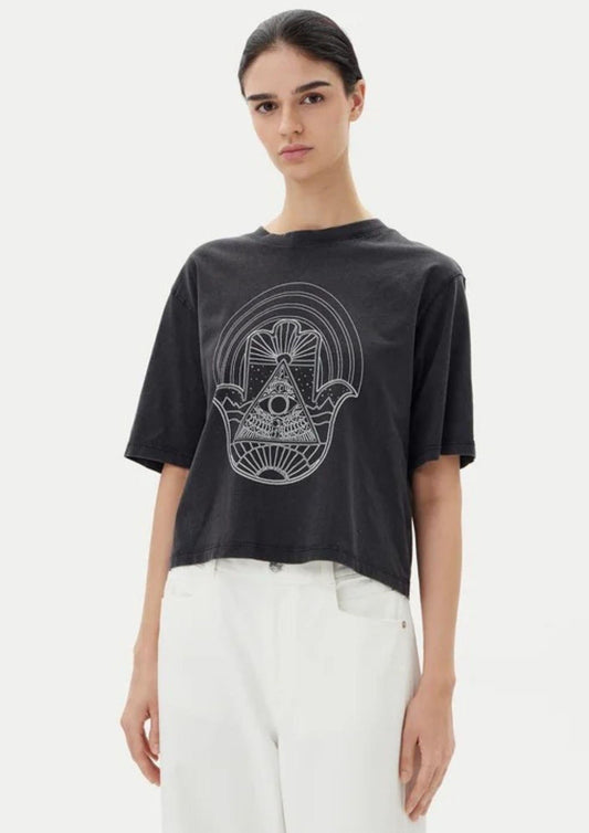 Jacqueline De Yong T-Shirt Donna Carla Nera 15341561 Black JACQUELINE DE YONG