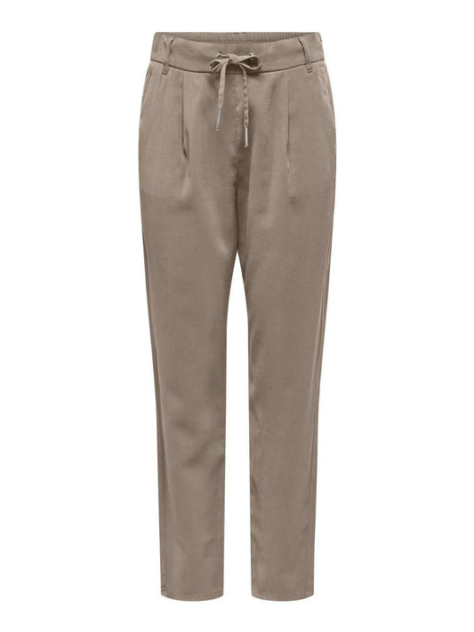 Pantaloni Donna Beige scuro