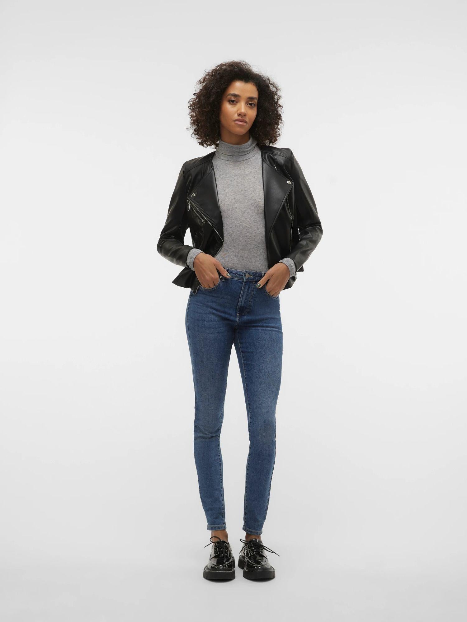 Vero Moda VMRILEY Giacca Donna Nero 10302441 Black VERO MODA