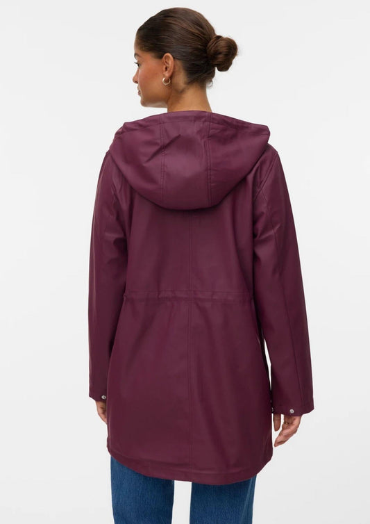 Vero Moda Giacca Invernale Donna Malou Bordeaux