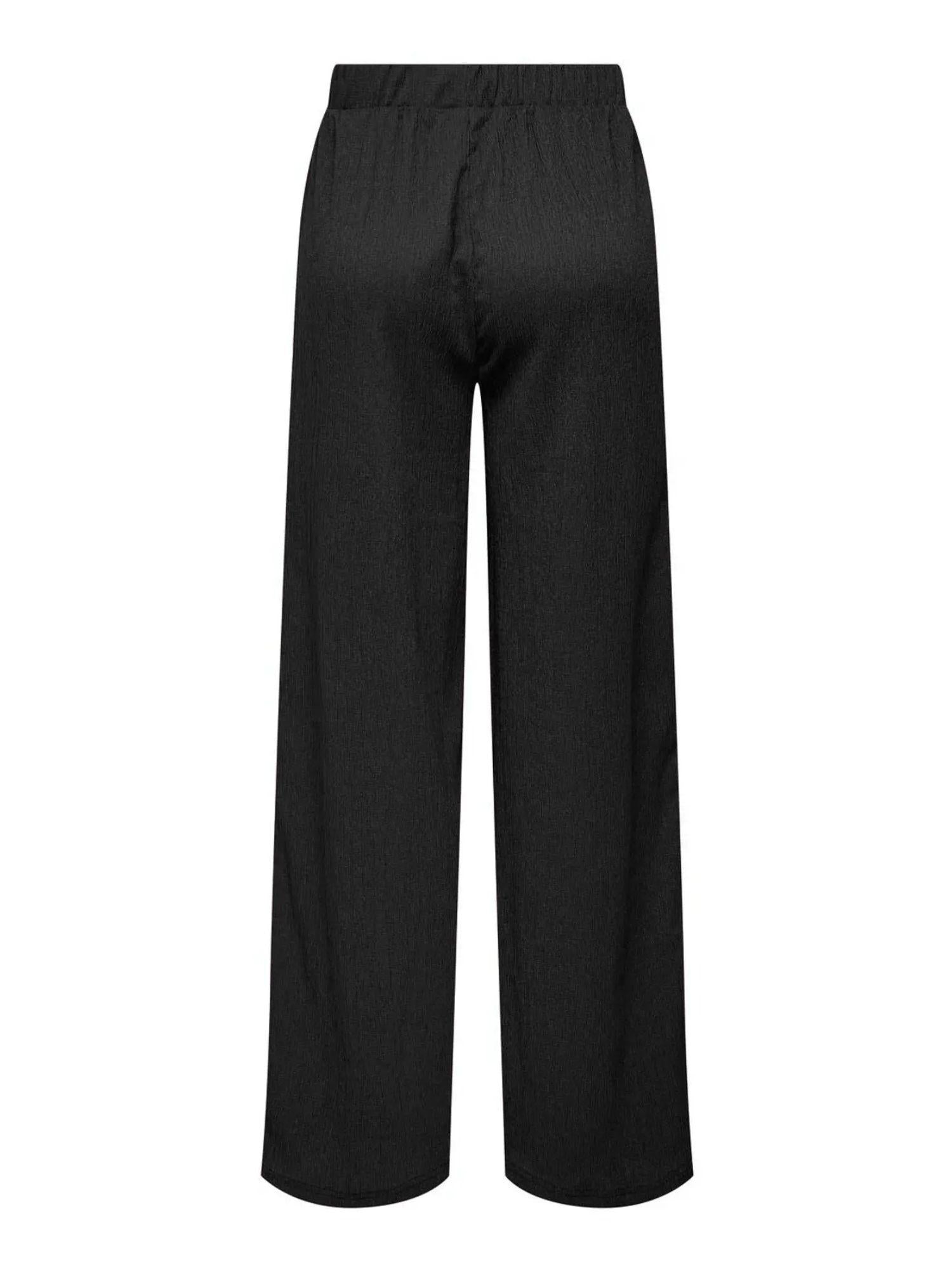 Jacqueline De Yong JDYDEBBIE Pantaloni Wide Fit Donna Nero 15352943 Black JACQUELINE DE YONG