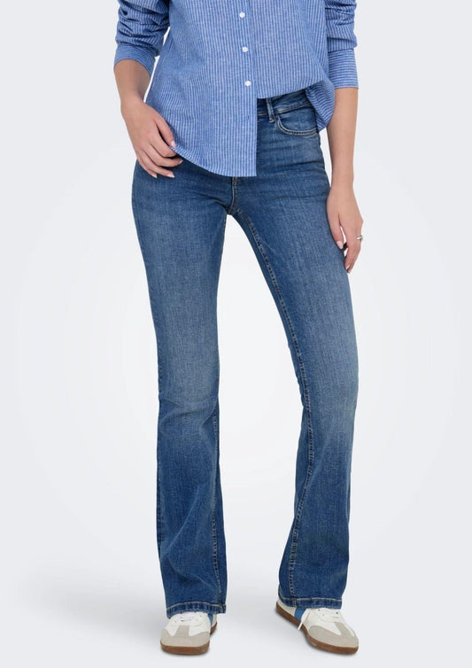 Jeans Donna Fina Denim Blu Medio