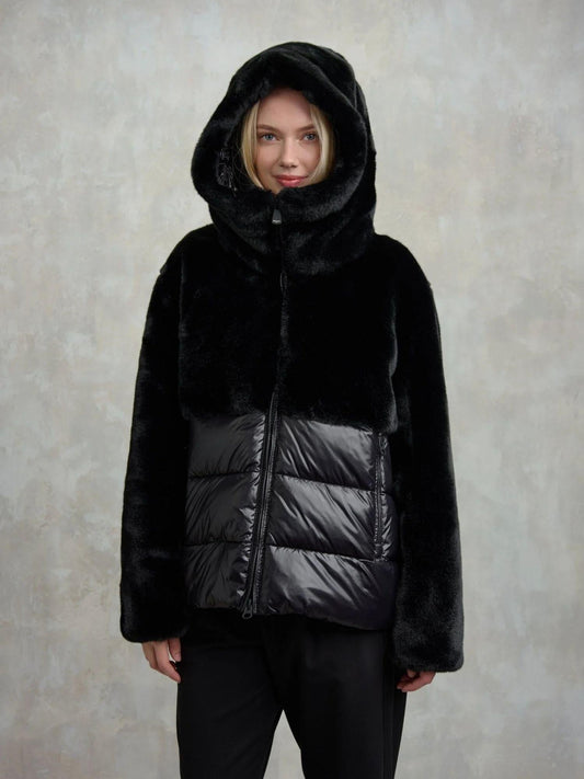 Blauer Giacca invernale Fanevil Donna Nero