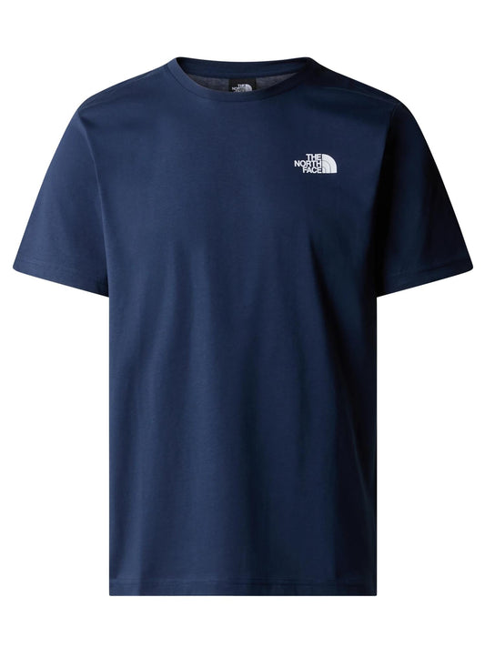 The North Face T-shirt NSE Box Uomo Summit Navy TNF White