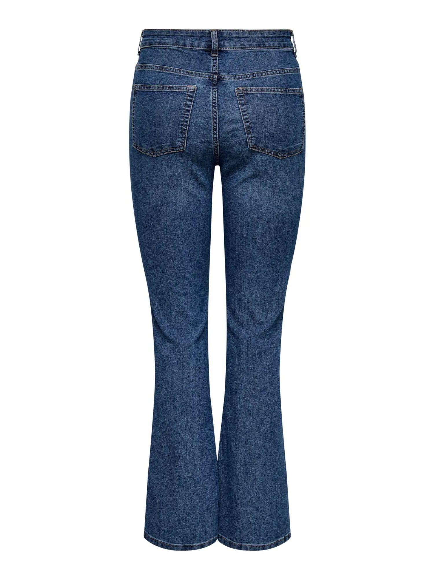 Jacqueline De Yong JDYMOON Bootcut Jeans Donna Medium Blue Denim - Santangelo