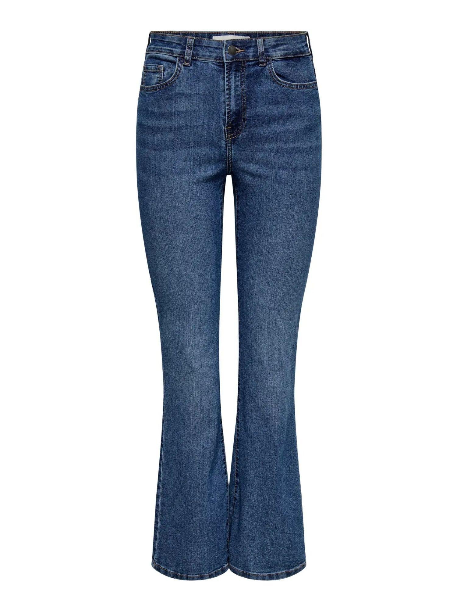 Jacqueline De Yong JDYMOON Bootcut Jeans Donna Medium Blue Denim - Santangelo