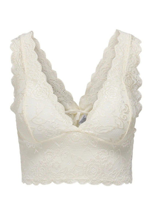 Chloe Women's White Bra