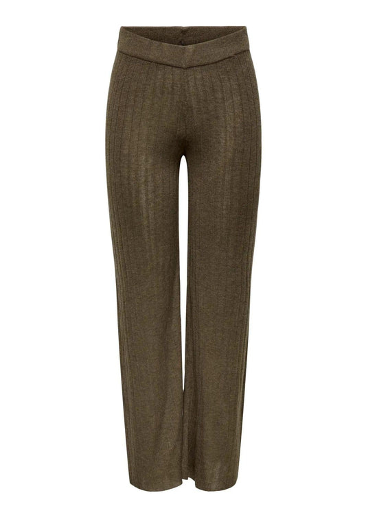 Pantalone Donna Only Tara Marrone 15351645 Cub Melange ONLY