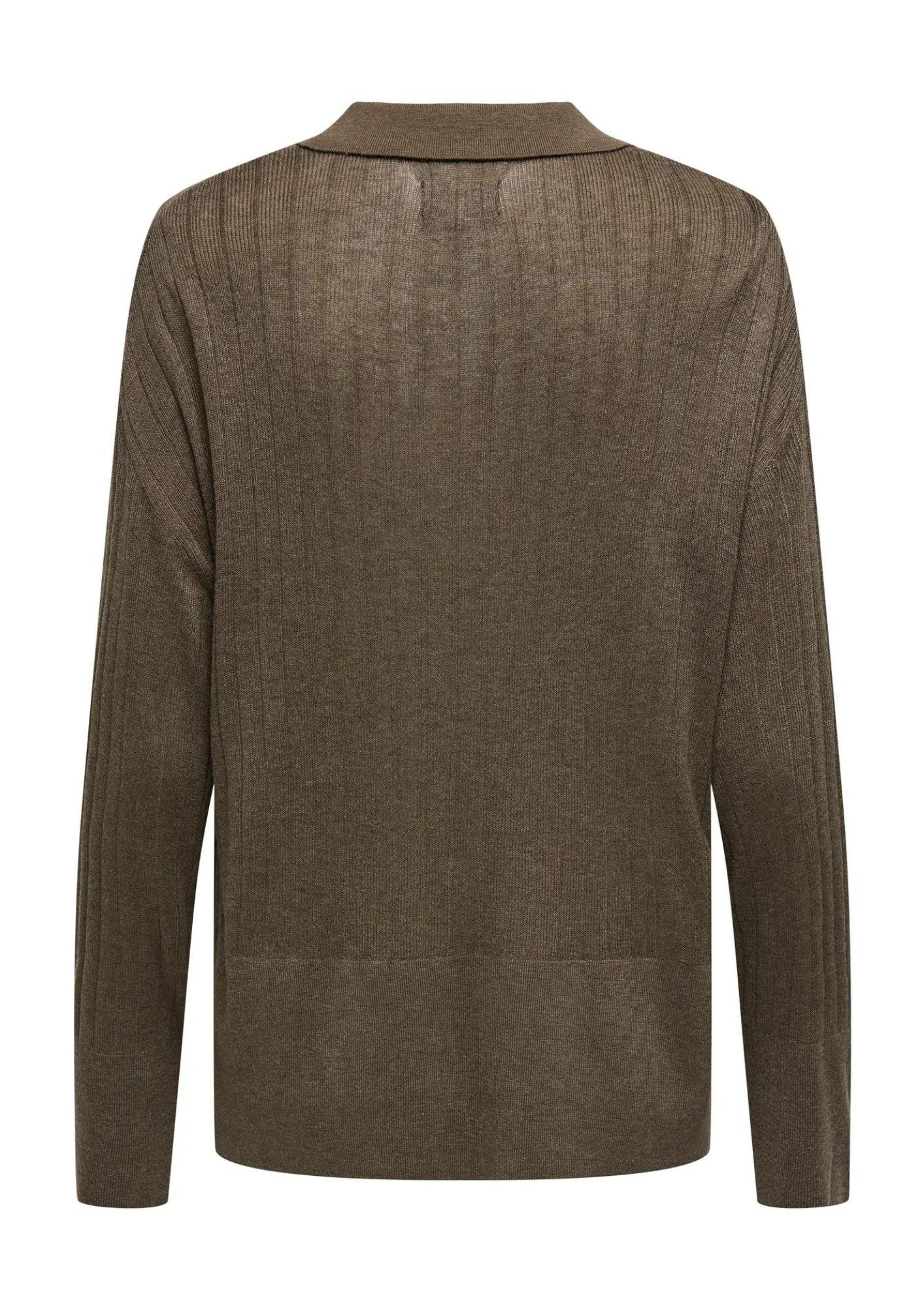 Pullover Donna Only Tara Marrone 15350701 Cub Melange ONLY