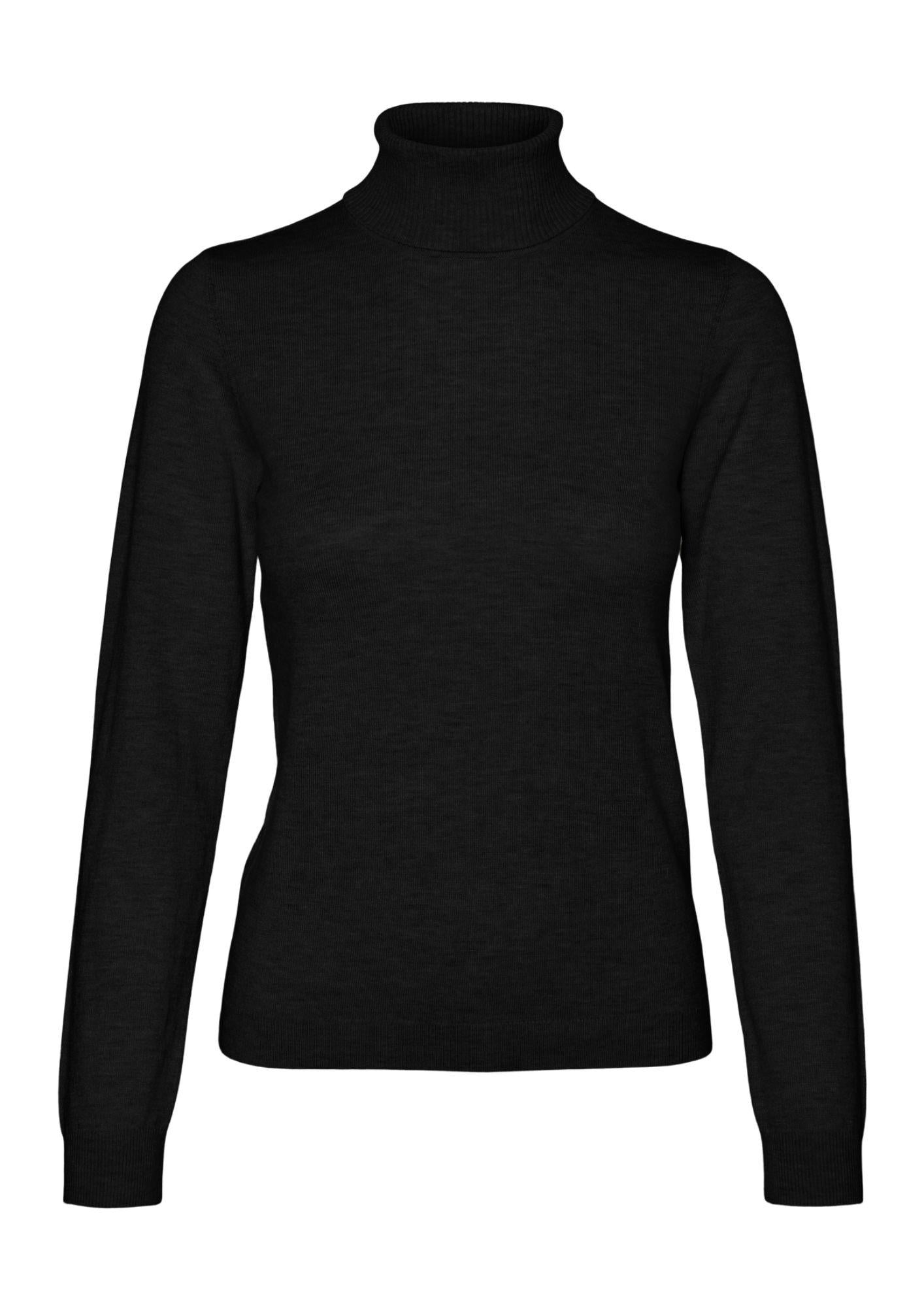 Vero Moda Pullover Donna Iris Nero - Santangelo