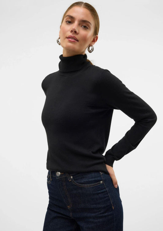 Vero Moda Pullover Donna Iris Nero - Santangelo