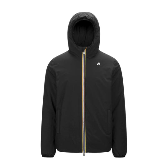 K-WAY - Giacca Jack Warm Reversible Uomo Black Pure/Green Blackish