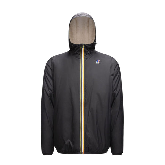 K-WAY - Giacca Le Vrai 4.0 Claude Orsetto Uomo Black Pure