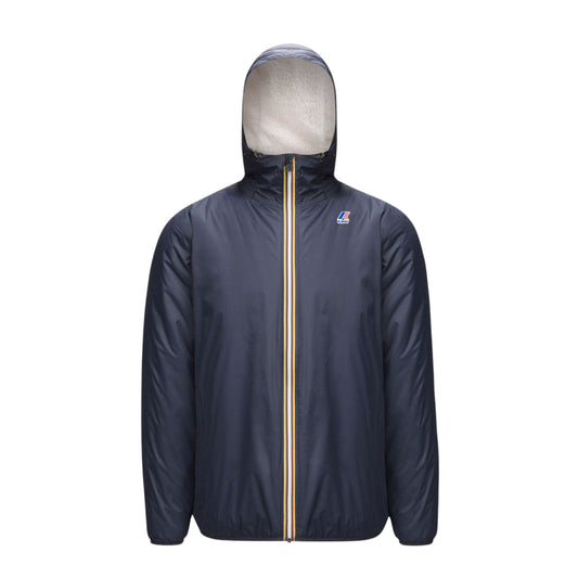 K-WAY - Giacca Le Vrai 4.0 Claude Orsetto Uomo Blue Depth