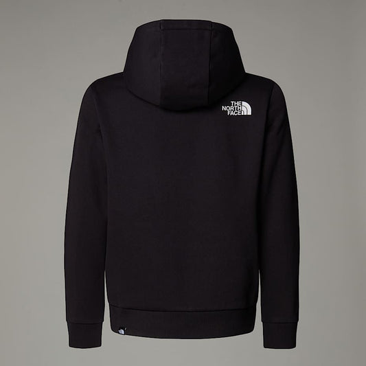 THE NORTH FACE - Felpa Simple Dome Hoodie Junior Black