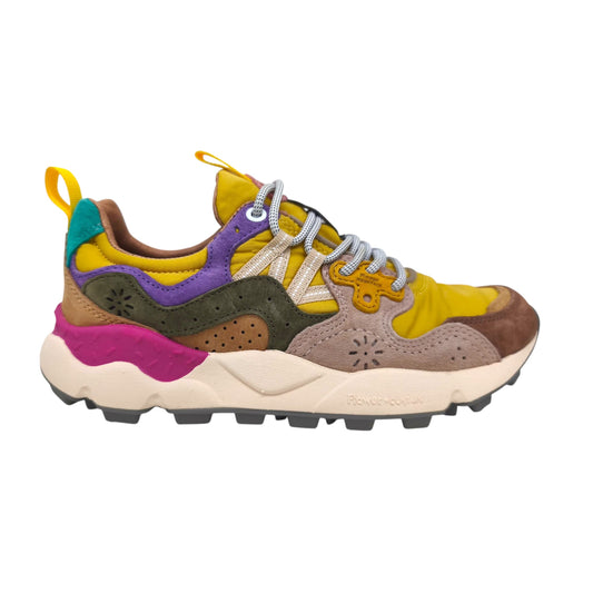 FLOWERMOUNTAIN - Scarpe Yamano 3 Donna Brown/Grey/Mustard