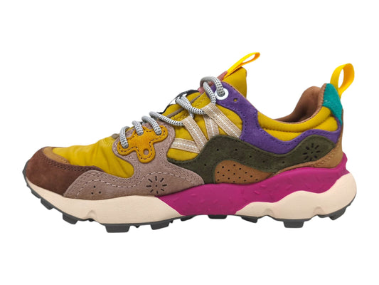 FLOWERMOUNTAIN - Scarpe Yamano 3 Donna Brown/Grey/Mustard