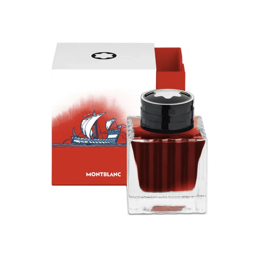 Montblanc Ink Bottle 50ml Meisterstück x Olympic Heritage Paris 1924 Red 132952