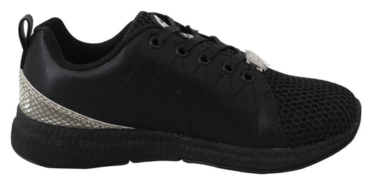 Raffinate scarpe da ginnastica sportive Gisella Black Runner
