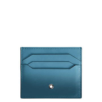 Montblanc Meisterstück 6cc Card Holder Smoked Blue 199268 