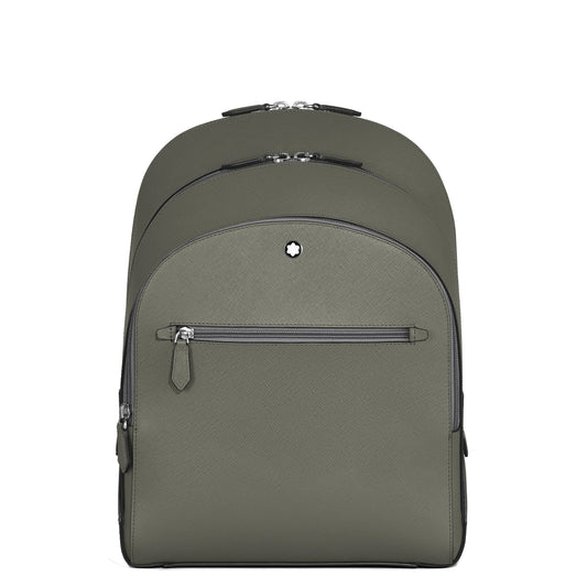 Montblanc zaino medio con 3 scomparti Sartorial grigio medio 199360