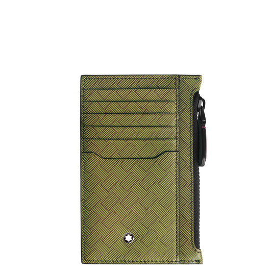 Montblanc porta carte 8 scomparti con cerniera Extreme 3.0 multi lime/cassis 199400