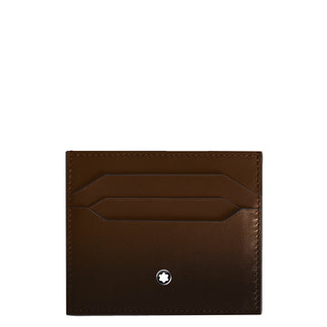 Montblanc porta carte 6 scomparti Meisterstück sfumato marrone 220319