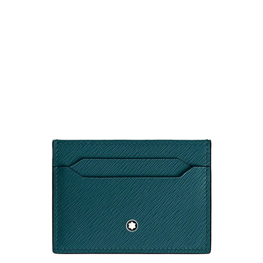 Montblanc porta carte 5 scomparti Sartorial blu cipro 198880