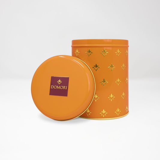 DOMORI LATTA CIOCCOLATINI GR 200 GIANDUIOTTI + CREMINI+ NAPOLITANE