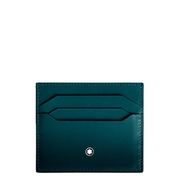 Montblanc card holder 6 compartments Meisterstück cyprus blue 198804